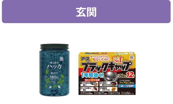 すっきりハッカ虫よけ・ブラックキャップ